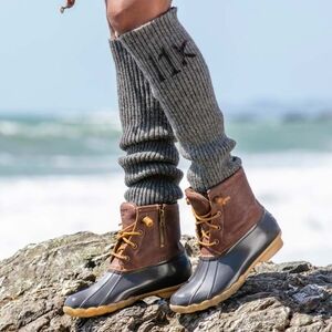 Sperry Women's Saltwater Core Boots Tan/ Dark Brown